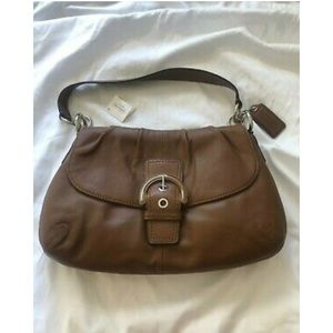 Coach Soho Leather Large Flap Purse NWT